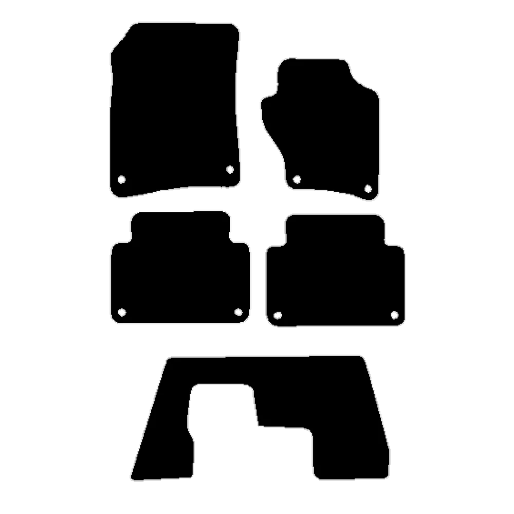 Audi Q7 2006 to 2015 4L 7 Seater Car Mats - Image 2